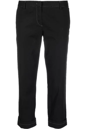 Prada Pantalones capri de talle bajo 2000