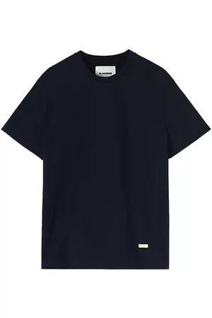 Jil Sander Camiseta con placa del logo