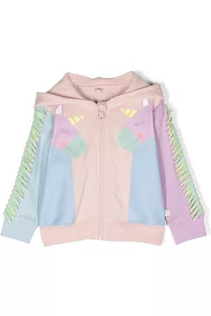 Stella McCartney Chaqueta con capucha y estampado gráfico