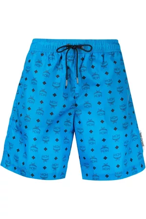MCM Bañador con cordones y monograma