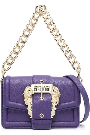 VERSACE Bolso de hombro con hebilla barroca