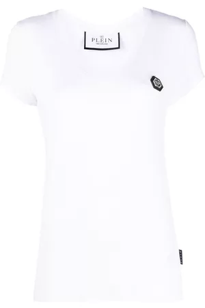 Philipp Plein Camiseta con parche del logo
