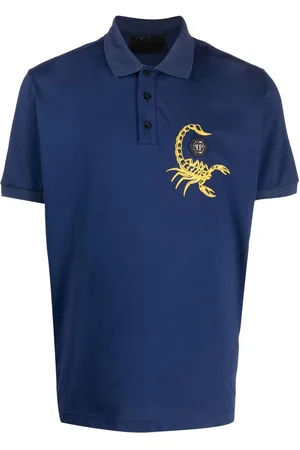 Philipp Plein Polo con estampado Scorpion