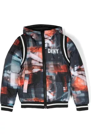 DKNY Plumífero NYC Lights con diseño reversible