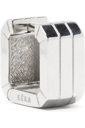 Eera Pendiente huggie en oro blanco de 18kt