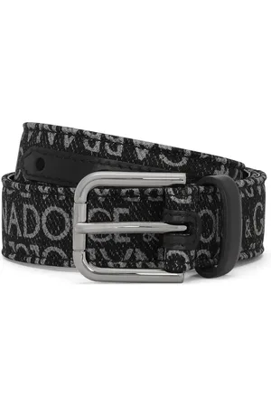 Dolce & Gabbana Cinturón con logo estampado