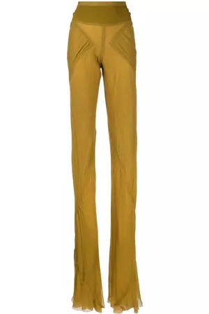 Rick Owens Pantalones con paneles transparentes