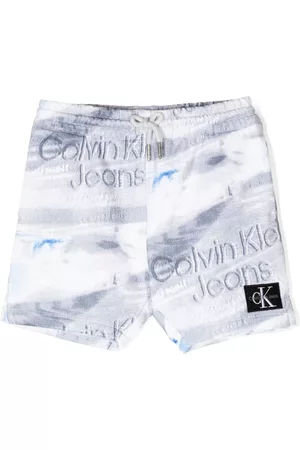 Calvin Klein Bermudas con parche del logo y estampado gráfico