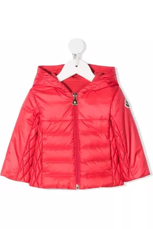 Moncler Plumífero con logo estampado
