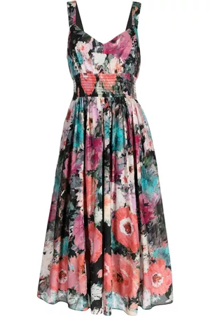 Marchesa Notte Vestido midi Betony