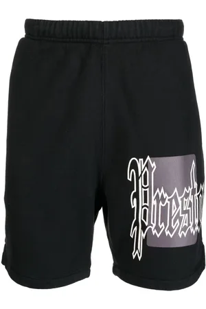 Heron Preston Pantalones cortos de deporte con diseño colour block