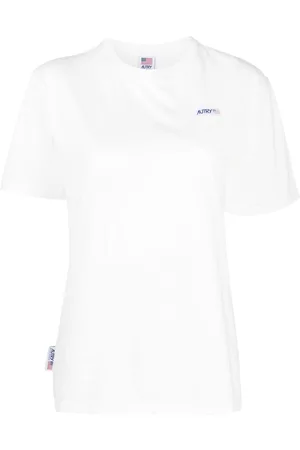 Autry Camiseta Iconic Logo con cuello redondo