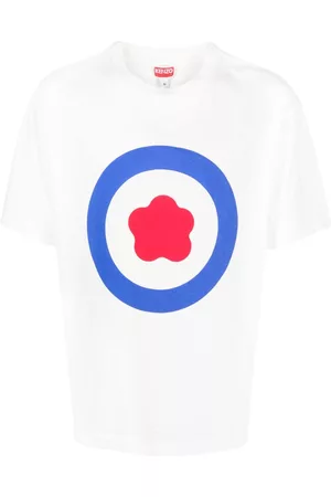 Kenzo Camiseta con logo estampado