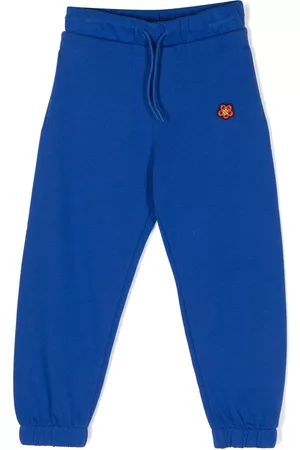 Kenzo Pantalones de chándal con logo bordado