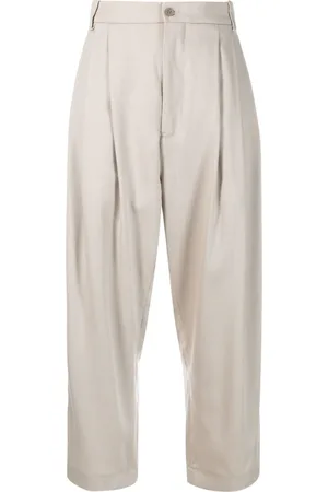 Hed Mayner Pantalones capri de talle alto