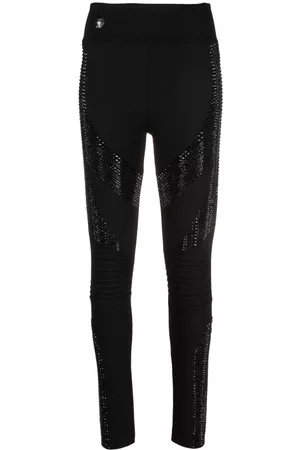 Philipp Plein Leggins con apliques de strass
