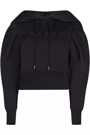 Nina Ricci Sudadera con capucha y logo bordado