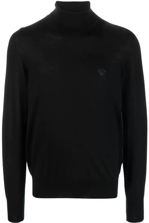 VERSACE Jersey con parche Medusa