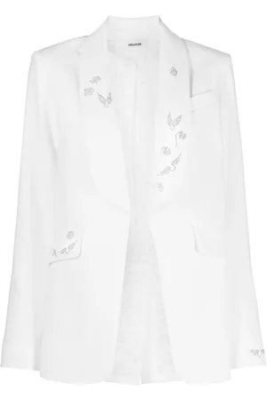 Zadig & Voltaire Blazer con apliques de strass