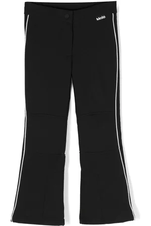 Molo Pantalones acampanados a rayas laterales