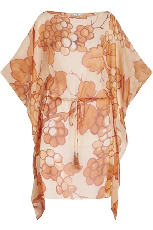 Etro Vestido tipo caftán con motivo Berry