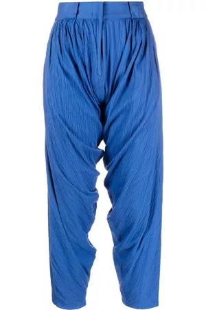 VERSACE Pantalones capri drapeados 1970