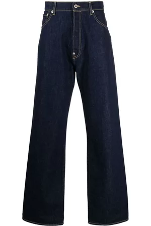 Kenzo Pantalones anchos con efecto lavado