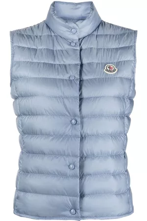 Moncler Chaleco Liane con parche del logo
