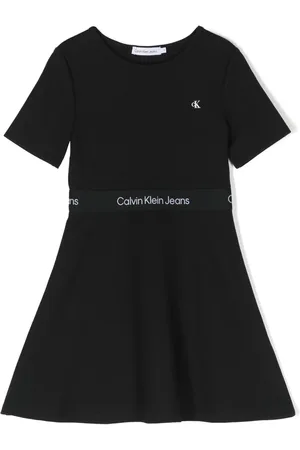 Calvin Klein Vestido con logo bordado