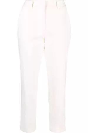 ELEVENTY Pantalones rectos de talle medio