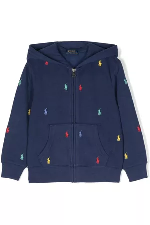 Ralph Lauren Sudadera con capucha y logo bordado