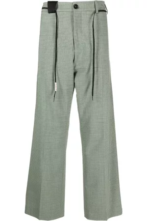 Marni Pantalones anchos a cuadros