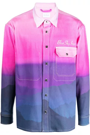 BLUE SKY INN Sobrecamisa con efecto degradado