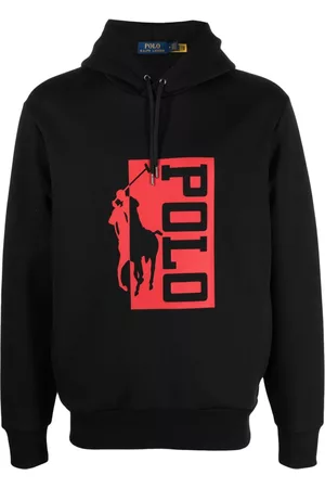 Ralph Lauren Sudadera con capucha y logo estampado