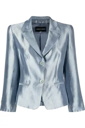Giorgio Armani Blazer con solapas con muesca 2000