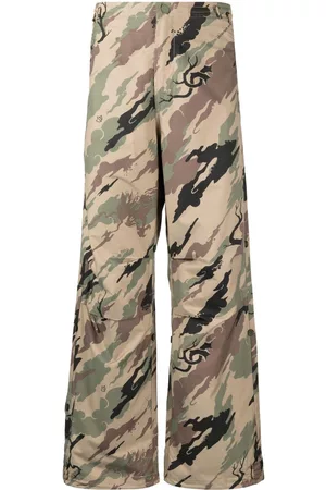 Maharishi Pantalones con motivo Bonsai Forest