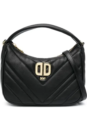 DKNY Bolso shopper Delphine con placa del logo