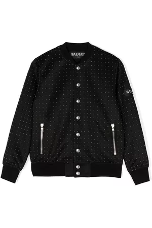 Balmain Chaqueta bomber con motivo de lunares