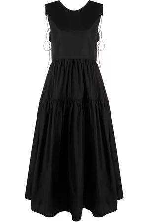 Cecilie Bahnsen Vestido con capas escalonadas