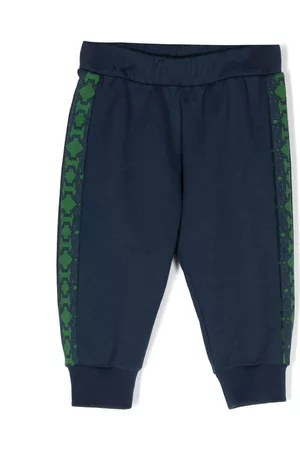 Roberto Cavalli Pantalones de chándal con logo bordado