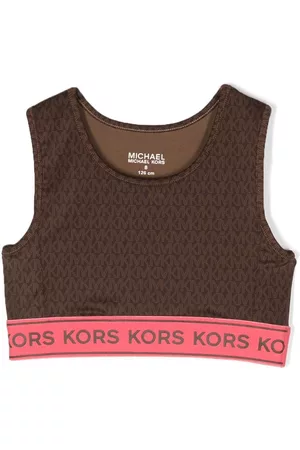 Michael Kors Top corto con monograma