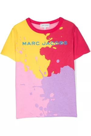 Marc Jacobs Camiseta con motivo de salpicadura y diseño colour block