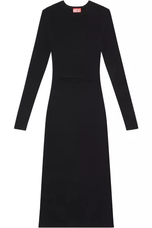 Diesel Vestido midi M-Pelagos con aberturas