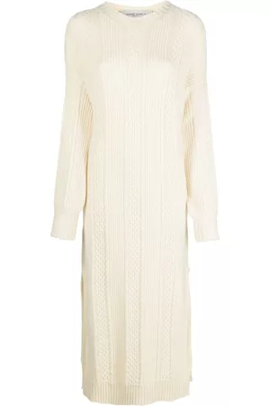 Golden Goose Vestido con cuello redondo