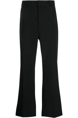 Acne Studios Pantalones de vestir de talle medio