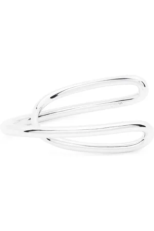 CHARLOTTE CHESNAIS Brazalete Initial con diseño retorcido