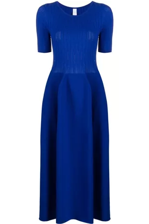 CFCL Vestido midi de canalé