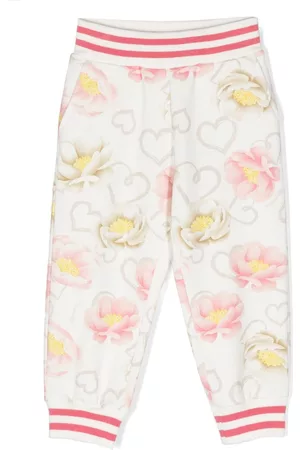 MONNALISA Pantalones con estampado floral