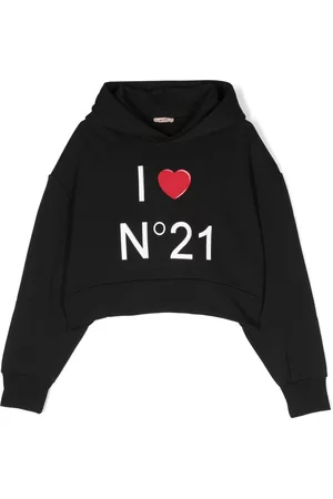 Nº21 Sudadera con capucha y logo