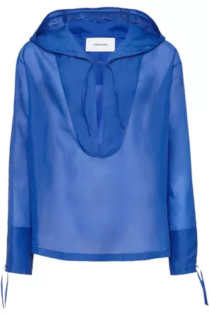 Salvatore Ferragamo Blusa con capucha